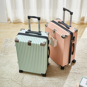 Fashion Gradient Blue 20 Inch <strong>Suitcase</strong> ABS Luggage 24 Inch <strong>Black</strong> Silver White Green Business Trip Carry-on <strong>Suitcase</strong> PC <strong>Suitcase</strong> - Product Image 3
