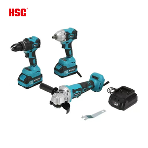 Kit d'outils de réparation automobile HSG avec perceuse sans fil, ensemble d'outils manuels pour le démontage des garnitures de voiture, pour le démontage du tableau de bord/du panneau de porte - Product Image 1