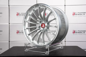 Jantes en alliage d'aluminium forgé en deux parties, design concave, 15-26 pouces, 5x114.3/112/130 PCD, garantie 10 ans, finition chrome Audi RR - Product Image 5