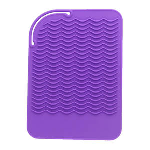 Tapis en Silicone thermorésistant, pochette, outils de coiffure, tapis chauffant, Anti-chaleur pour cheveux, lisseur, <span class=keywords><strong>fer</strong></span> à friser - Product Image 3