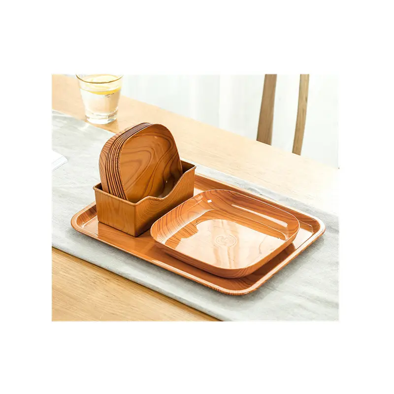 新しい木製の骨のつば皿ホームトレイスナック千フルーツデザートデスクトップ収納日本の骨皿フルーツナットプレート。