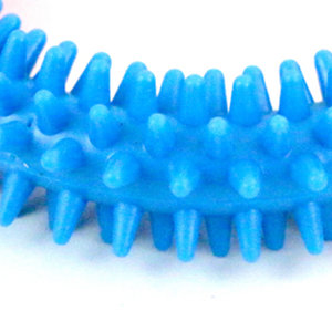 Juguete para Mascotas de Goma Dura de Cuatro Colores con Forma de Espina, 12 cm de Diámetro - Product Image 3