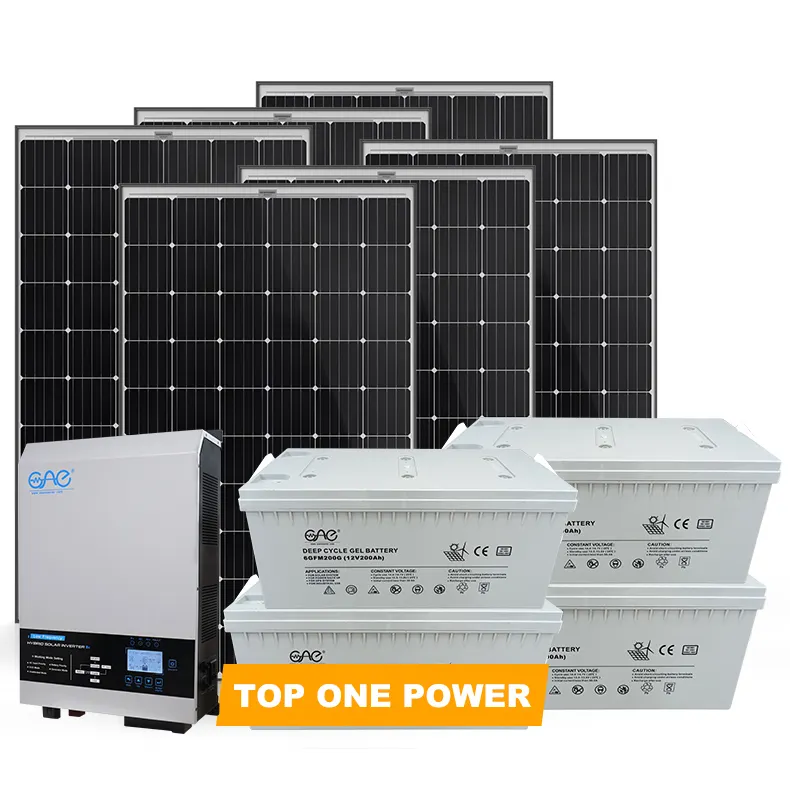 Solarエネルギーシステム3KW 5KW 10KWソーラー発電の完全なセットChinaソーラーパネルキット