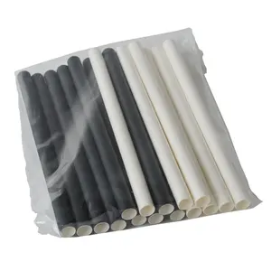 Cannucce usa e getta ecologiche cannucce di carta biodegradabili accessori per tazze dimensioni personalizzate e cannuccia di carta colorata