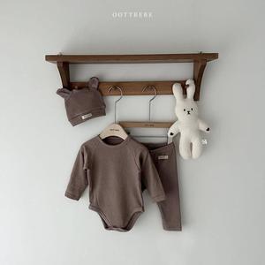 Venta al por mayor de fábrica/OEM: Traje de bebé de una pieza <span class=keywords><strong>para</strong></span> primavera y otoño, unisex, con pantalones de cintura alta, <span class=keywords><strong>ropa</strong></span> de casa. - Product Image 3