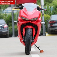 Moto électrique haute puissance Fire Tooth, scooter Jiaolong, moto sportive haute vitesse R3V6, Pit-Race, fabriqué en Chine