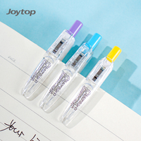 Joytop – Lot de 3 stylos gel OEM personnalisés sur carte blister, encre noire 0,5 mm, mignons et simples, pour étudiants, vente en gros de papeterie