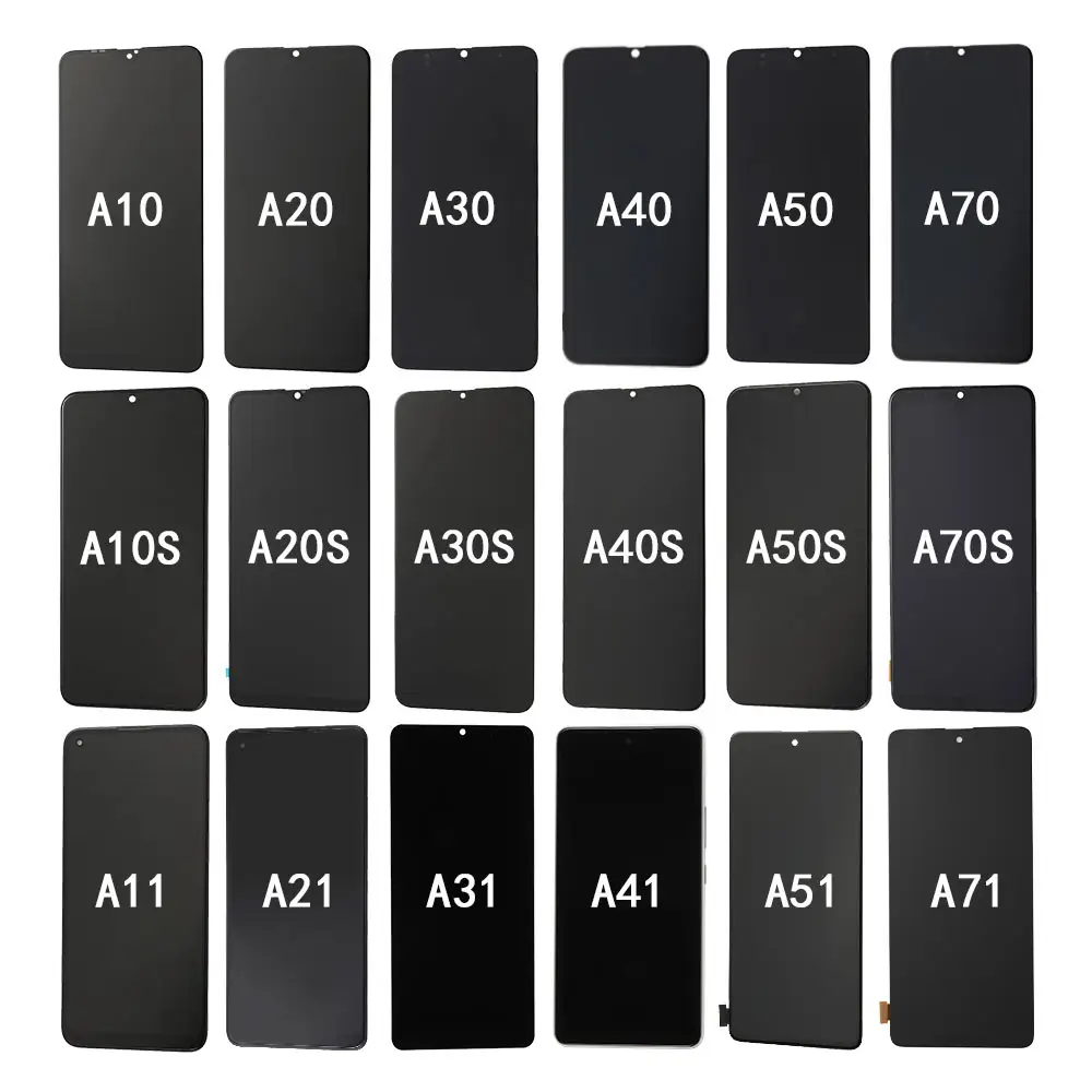 Touch Screen for Samsung Galaxy A10 A20 A30 A50 A70 LCD for Samsung A10S A20S A30S A50S A40S A70S for Galaxy A11 A21 LCD Display