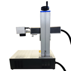เครื่องเลเซอร์ไฟเบอร์ 50w สำหรับทำเครื่องหมาย ระบบระบายความร้อนด้วยอากาศ CNC ขนาดเล็ก พกพาสะดวก 300x รับประกัน <span class=keywords><strong>3</strong></span> ปี รองรับไฟล์ DXF/<span class=keywords><strong>BMP</strong></span>/AI แบบปิด - Product Image 3