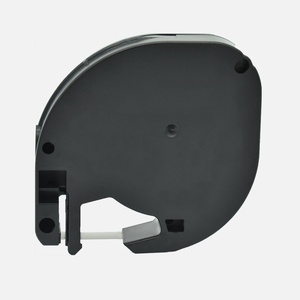 Papel de Impresión Compatible con <span class=keywords><strong>DYMO</strong></span> <span class=keywords><strong>LetraTAG</strong></span> 91205 y 91201, Fondo Verde/Blanco, Etiquetas Adhesivas con Texto Negro, Cinta de Etiquetas Delta - Product Image 3