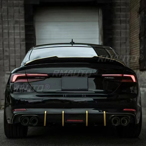 สปอยเลอร์หลังคาร์บอนไฟเบอร์แท้ สำหรับ Audi A5 S5 RS5 B9 4 ประตู คูเป้ สปอร์ตแบ็ค รุ่น PSM ปี 2017 18 19 20 21 22 2023 - Product Image 6