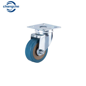 8 Zoll schwarze hochwertige doppelte Lagerung Polyurethan-Rolle - Product Image 3