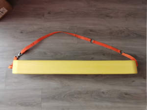 Parco acquatico piscina salvavita di sicurezza XPE giallo salvataggio galleggiante tubo bagnino - Product Image 6