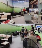 Conjunto de Muebles de Jardín de Ratán Segmentado, Moderno, Impermeable y Resistente a la Intemperie