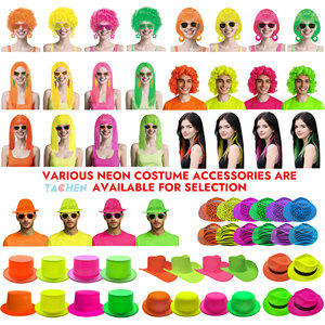 YACHEN Glitter Western Disco Dance Sparkly Kleurrijke Neon Pailletten <span class=keywords><strong>Cowboy</strong></span> Cowgirl Feesthoeden voor Bruiloft Cosplay Props Benodigdheden - Product Image 4