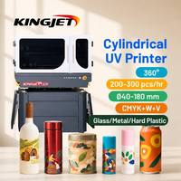 Imprimante UV cylindrique haute résolution I3200, équipement d'impression jet d'encre automatique à 360 degrés pour gobelets et tasses personnalisés