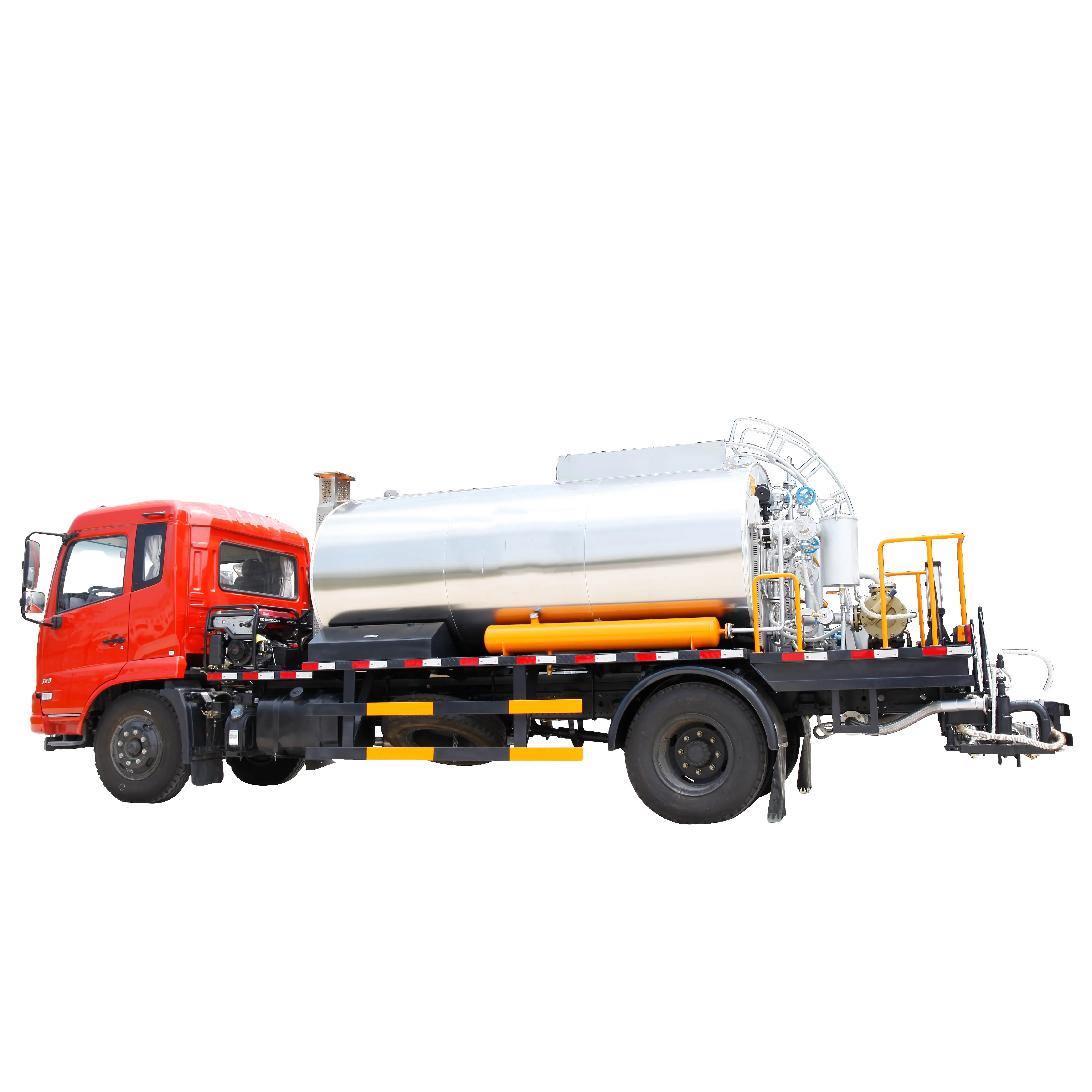 Asfalt astar ve Tack kaplama için ZZM yol yapımı asfalt dağıtım kamyonu 5000L ila 12000L