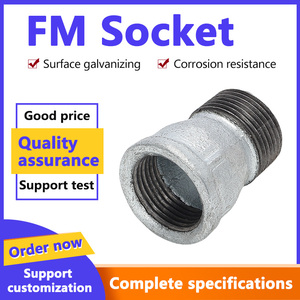 Raccord de tuyauterie en fonte malléable galvanisé à chaud, réducteur BSP, manchon femelle pour l'huile, l'eau et le <span class=keywords><strong>gaz</strong></span> - Vente chaude - Product Image 3