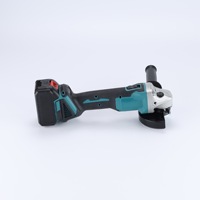 Meuleuse d'angle électrique multifonctionnelle transfrontalière haute puissance 125 mm à moteur à balais, batterie au lithium, pour polissage du métal