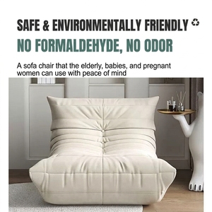 <span class=keywords><strong>Canapé</strong></span> Caterpillar Moderne et Tendance pour Salon ou Balcon, Idéal pour se Détendre ou Dormir - Product Image 4