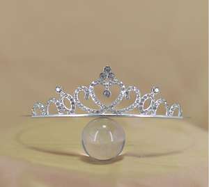 Tiare de mariée en strass pour cérémonie de majoration des 18 ans, accessoires de cheveux pour filles, bijoux de mode raffinés, thème Princesse d'anniversaire - Product Image 2