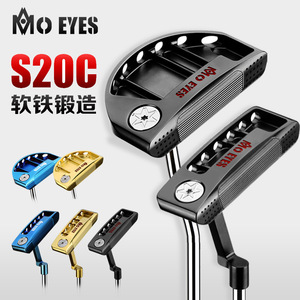 <span class=keywords><strong>Putter</strong></span> de <span class=keywords><strong>golf</strong></span> MO EYES de type semi-circulaire/plat TUG029 R Flex 863.65, manche en acier inoxydable, fer souple monobloc - Product Image 1