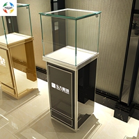Offre Spéciale Plancher Debout LED ÉCLAIRAGE En Verre Vitrine Et Vitrine En Verre Et Présentoirs Pour Magasin De Détail
