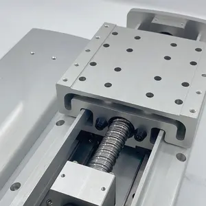 Cnc trilho de guia deslizamento linear, 1000 milímetros do curso 165mm do trilho da corrediça linear da tabela parafuso de esfera para o roteador cnc