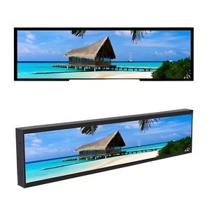 Écran d'affichage numérique commercial ultra-large HAOWEI, résolution 2K, système d'exploitation Android, écran tactile LCD étiré, idéal pour les métros - Vente flash - Product Image 4