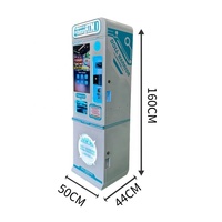 Système de cartes Nayax personnalisées factures à la machine d'échange de jetons de pièces avec accepteur de factures pour parc d'attractions
