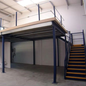 Fábrica de estructuras de acero con entrepiso <span class=keywords><strong>para</strong></span> línea de ensamblaje, piso entrepiso <span class=keywords><strong>para</strong></span> fábrica - Product Image 1