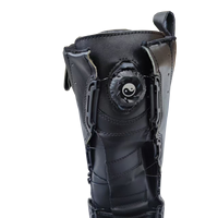 Bottes en cuir de vache ignifuges, résistantes à la chaleur et aux coupures, avec bout en plastique rotatif et semelles anti-abrasion pour les opérations dangereuses