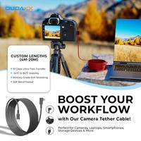 Câble d'extension USB 3.0 de 10 m, USB C mâle vers Type C femelle avec amplificateur de signal, câbles de données 5 Gbps pour appareil photo Fuji