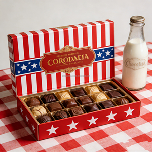 Boîte cadeau de Noël pour desserts au chocolat fabriquée en Chine - Product Image 2