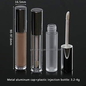 Hot bán giả lông mi dính chai nước với kim loại nắp nhôm tiêm đúc dày tường chai 3-5ml chai rỗng - Product Image 2