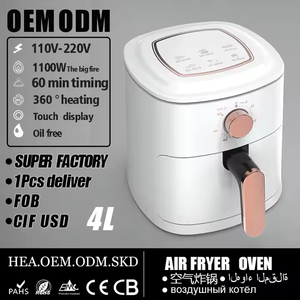 Vente chaude Dm-AF11 Air Fryer 4L Nouvelle Machine De Cuisson Manuel/Électricité Source D'énergie Noir Blanc Four Cuisinière Prix Attrayant - Product Image 3