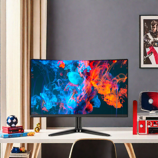 27-Inch IPS LED LCD Computer Gaming Monitors Black White High Definition 75Hz-240Hz Monitor for Desktop Use