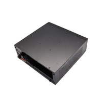 Haute qualité Slim Mini Itx Pc Case Aluminium Gaming Pc Case Support MINI ITX carte mère