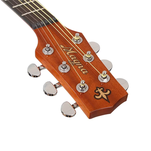 Factory Wholesale Left Handed Solid Mahogany Acoustic 6 <b>String</b> Fingerboard <b>Classic</b> Headless <b>Guitar</b> - Product Image 4
