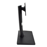 Support de moniteur de bureau pliable WOSHUO POSD-19 en plastique ABS/métal/moulage sous pression, support de base réglable, support de fixation noir 1,8-7 kg