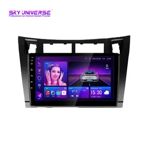 Android 13 8Core Car DVD Audio Player for Toyota Yaris 2005-2011 with WIFI GPS Navigation Radio Stereo BT Carplay SWC IPS DSP