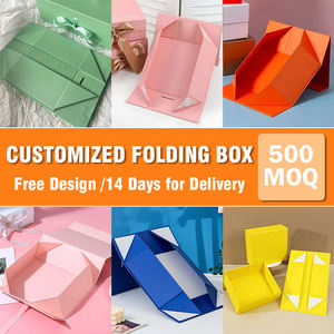 بسعر الجملة ورق مقوى قابل للطي قابل للطي بشعار مخصص للتعبئة والتغليف لطباعة الهدايا - Product Image 4