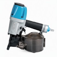 Pistolet à clous pneumatique industriel Toua CN65 pour bobines d'aluminium, tir rapide, performance puissante, garantie 1 an pour la menuiserie, les terrasses et les applications extérieures