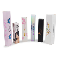 Cajas de Embalaje para Brillo Labial a la Moda, con Papel de Arte Reciclable, Tamaño Personalizado, Cajas Cosméticas