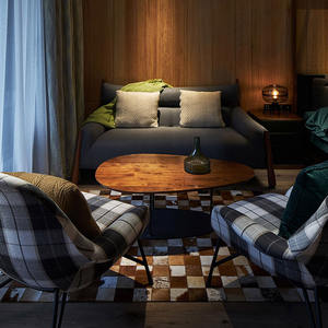 Coussins de fauteuil d'hôtel boutique contemporain, mousse haute densité, soutien confortable, nettoyage facile, amélioration des sièges - Product Image 5