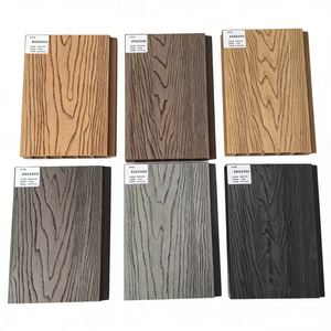 Tarima para Exterior Estilo Europeo, Duradera, de PVC con Aspecto de Madera, para Jardín o Parque, con Acabado Cepillado <span class=keywords><strong>en</strong></span> Teca, Roble, Ipe y Nogal - Product Image 1
