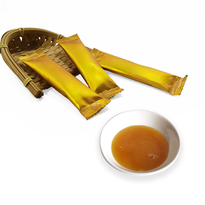 Bâtonnets de miel pur naturel brut en sachet individuel 15g, emballage OEM, étiquette privée, bâtonnets de miel personnalisés imprimés - Product Image 1