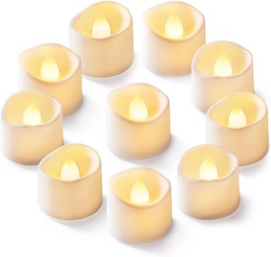 <span class=keywords><strong>Bougie</strong></span> LED sans flamme scintillante, à piles, 200+ heures d'autonomie, <span class=keywords><strong>fausse</strong></span> <span class=keywords><strong>bougie</strong></span> électrique pour centre de table, décorations de table - Product Image 2