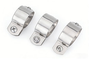 Collier de serrage en acier inoxydable pour tuyau de mise à la <span class=keywords><strong>terre</strong></span>, fixation de conduites électriques et applications anticorrosion - Product Image 4