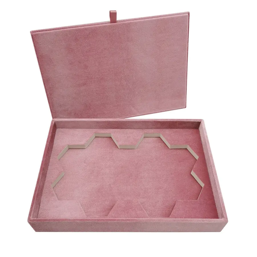 Display Ring Ring Tray Jewelry Display Tray Ring Display Box Velvet Ring Candy Color Packaging Display Box